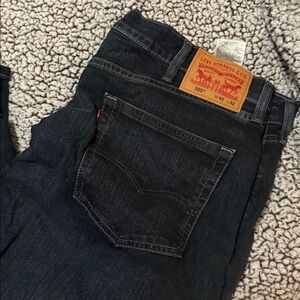 Levi's Deep Indigo Jeans